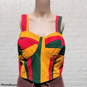 Authentic Vintage 90s sleeveless crop